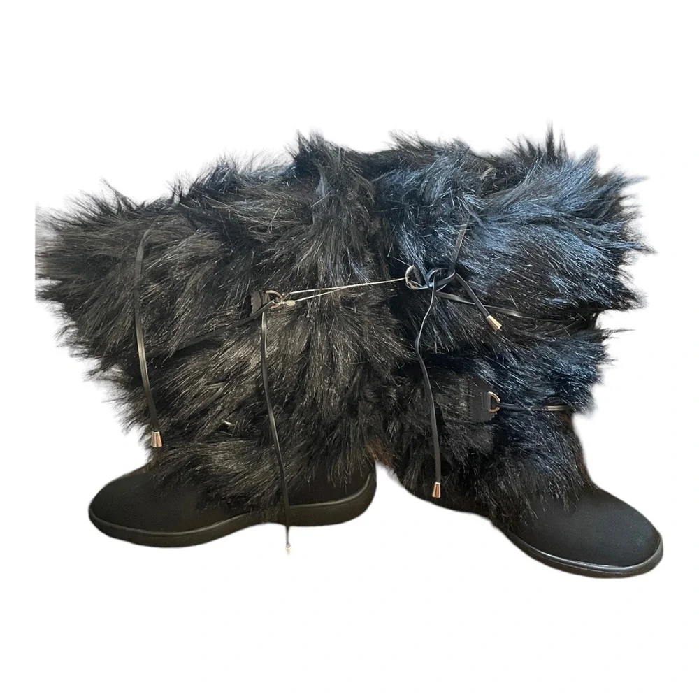Oscar Sport‎ Faux Fur Boots Julia Apres Ski 37 Black